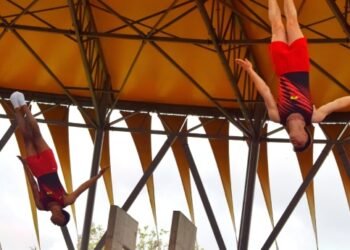 Ibagué gozó con las figuras del Campeonato Nacional de Trampolín