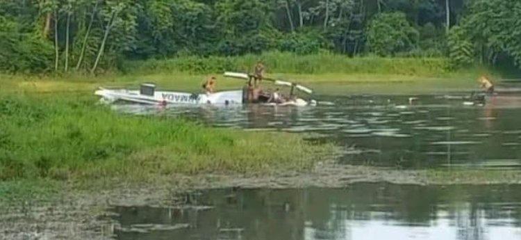 Accidente de helicóptero de la Armada en Bolívar deja un muerto y tres heridos tras caer en lago cerca de Malagana