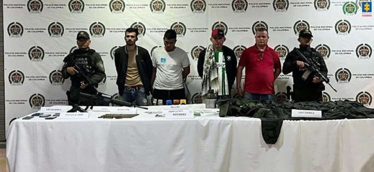 Enviados a la cárcel presuntos disidentes del frente ‘Joaquín González’ de las disidencias de las Farc