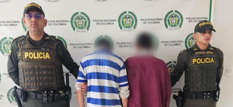 Dos personas detenidas por cometer un robo en zona rural del Líbano