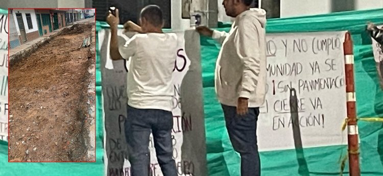 Comunidad del barrio Restrepo se cansó de las falsas promesas de la alcaldesa Johana Aranda, anuncia cierre de vías para el 25 de Abril