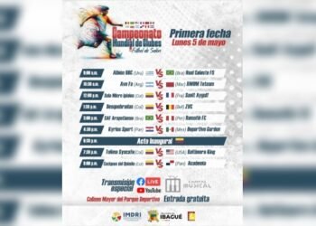 A toda marcha avanza la organización del Campeonato Mundial de Clubes de Fútbol de Salón Ibagué 2025