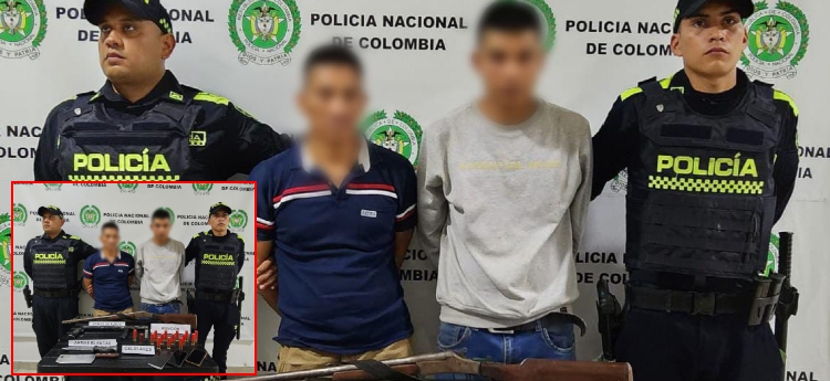 Alias ‘Alex’ y ‘Pablito’ fueron capturados por una comunidad indígena en Ortega