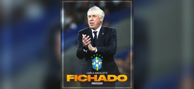 Carlo Ancelotti será el director técnico de la selección de Brasil