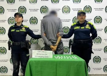 Dos expendedores de drogas en el río Venadillo fueron detenidos por la Policía