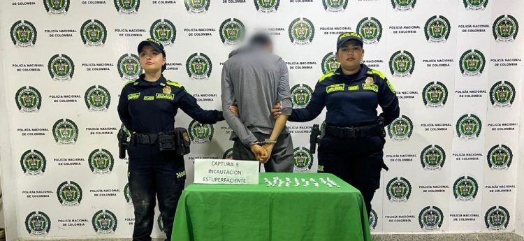 Dos expendedores de drogas en el río Venadillo fueron detenidos por la Policía