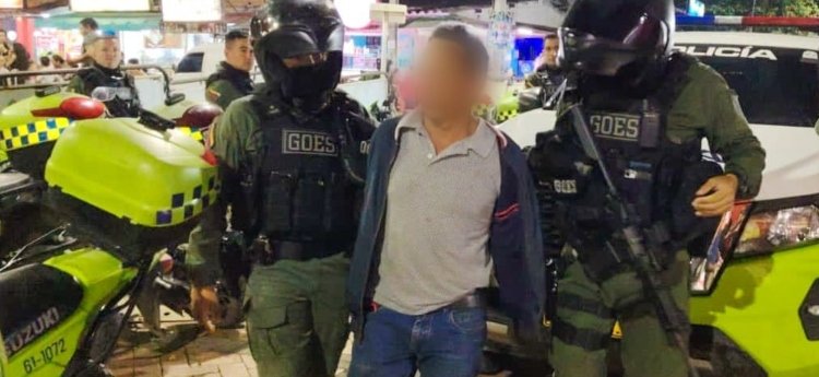 Capturado sujeto con un revólver calibre 38 en San Bernardo