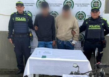 Capturados sujetos señalados de ‘raponear’ el celular a una mujer en Cajamarca