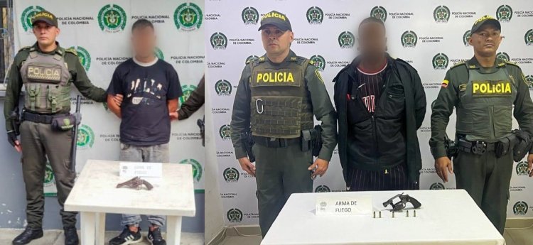 Hombres iban armados por las calles de Ibagué