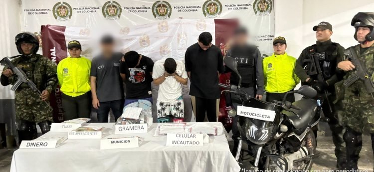 Capturados y enviados a la cárcel presuntos responsables de asesinato de un policía en Carmen de Apicalá