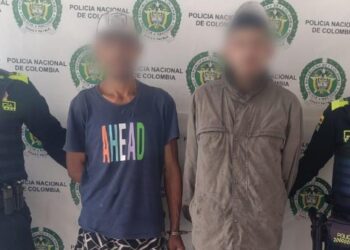 Dos personas fueron detenidas luego de robar dentro de un local comercial en Líbano 