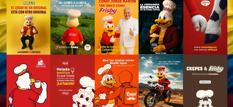 Un país demostrando su «A-pollo» a Frisby ante controversia por suplantación en España