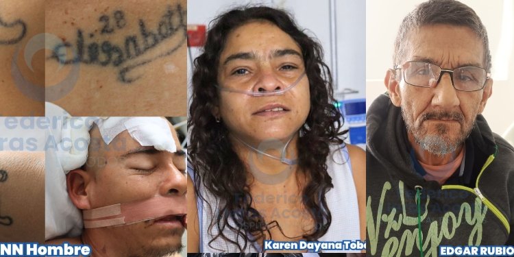 Urgente, se busca familia de personas hospitalizadas en el Federico Lleras Acosta en Ibagué