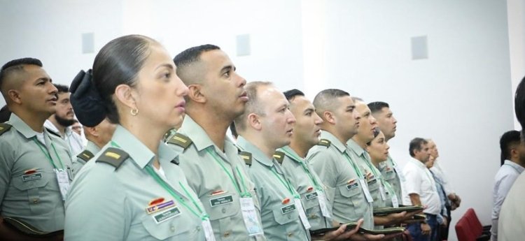 IV Simposio Internacional en Sustentabilidad desarrollado en la Escuela de Aviación Policial en Mariquita