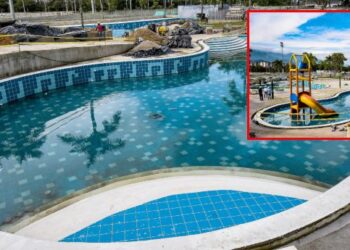 Piscina de olas  del Parque Deportivo supera las pruebas de estanqueidad y se garantiza calidad estructural e hidráulica