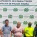 Alias ‘El Arriero’, ‘Dedos’ y ‘La Cucha’ fueron detenidos en operativos de la Policía en Rovira