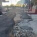 En Piedra pintada están cansados de las promesas para arreglar sus calles en mal estado