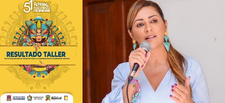 Gobernación del Tolima fortalece conocimientos para la elaboración de carrozas para el Festival Folclórico