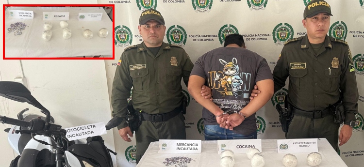 Capturado sujeto que, al parecer, pretendía entrar a la cárcel de Picaleña ‘vicio’ y tarjetas sim – card