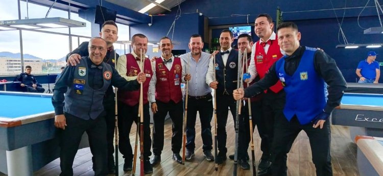 Tolima brilló en el Campeonato Nacional de Billar a Tres Bandas 