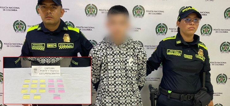 Capturado con dosis de tusi en su poder, listas para distribuir