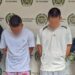 Capturados dos sujetos señalados de intimidar con cuchillo y para despojar a un hombre, de su celular