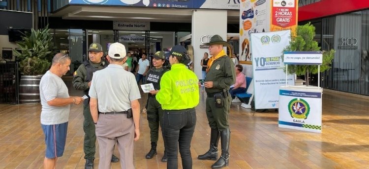 Ibagué sigue en la lucha contra la extorsión, autoridades intensifican campañas para quitarle fuerza a este delito