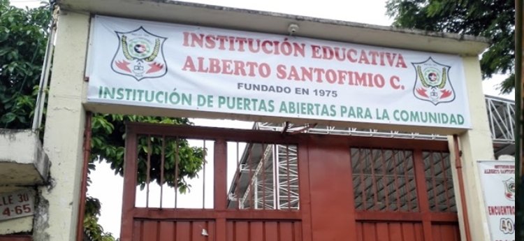 Estudiantes del Alberto Santofimio Caicedo denuncian que no tienen mobiliario para poder estudiar