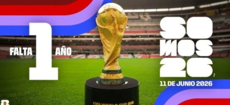 Faltan 365 dias para el mundial de México, Canadá y Estados Unidos