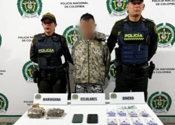 Alias ‘Vegueta’ fue capturado con marihuana en su poder