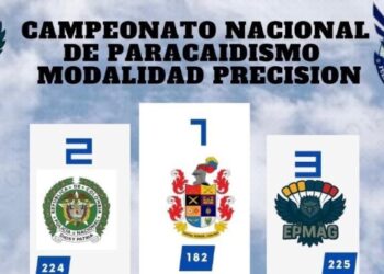 La Policía Nacional participa en el Campeonato Nacional de Paracaidismo 