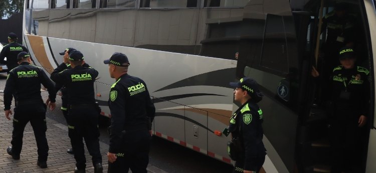 Llegaron los primeros 150 policías para reforzar la seguridad en Ibagué durante las fiestas