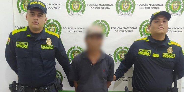 Alias El Tuerto fue detenido por la policía en el corregimiento de Chicoral 