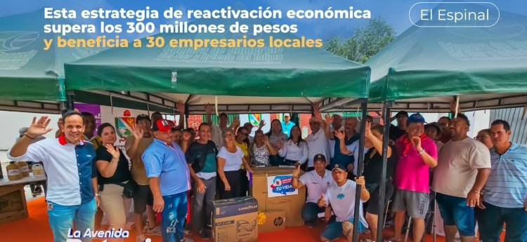 30 emprendedores en El Espinal recibieron capital semilla por parte del Gobierno departamental