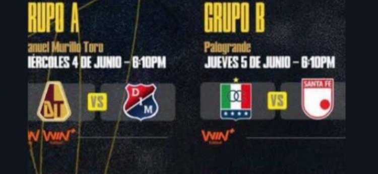 Así se va a jugar la fecha 2 de los cuadrangulares