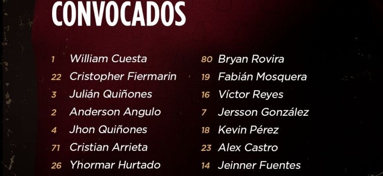 Deportes Tolima dió a conocer a sus 18 “Guerreros Pijaos”