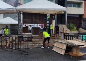 Estructuras temporales para eventos durante las fiestas serán verificadas por el Comité Organizador de Eventos (COE)