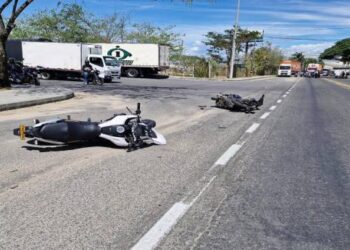 Choque fatal dejó a un motociclista fallecido cerca de la entrada de la Hacienda La Miel