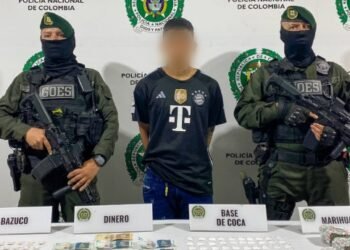 Capturado sujeto con estupefacientes en el sector del ‘planchón’ en el barrio La Unión