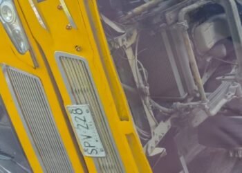 Imprudencia del conductor del bus de Rápido Tolima provocó accidente y lesiones a una pasajera en la ruta Fresno – Manizales