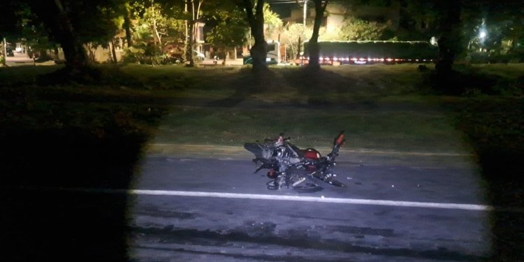 Motociclista murió en accidente entre la glorieta del Aeropuerto Perales y la Casa de La Moneda