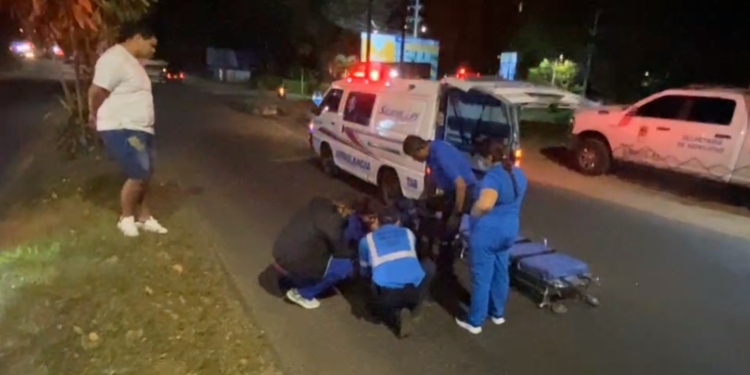 Agente arrollado por motociclista, recibió 15 días de incapacidad