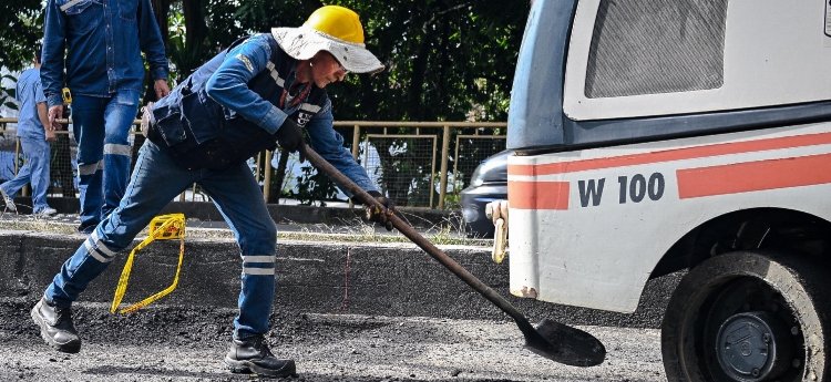 Iniciaron las obras de rehabilitación de la carrera Quinta de Ibagué