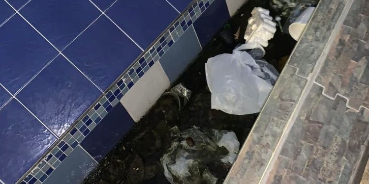 Ciudadanos denuncian estado en el que se encuentra parque principal del Espinal