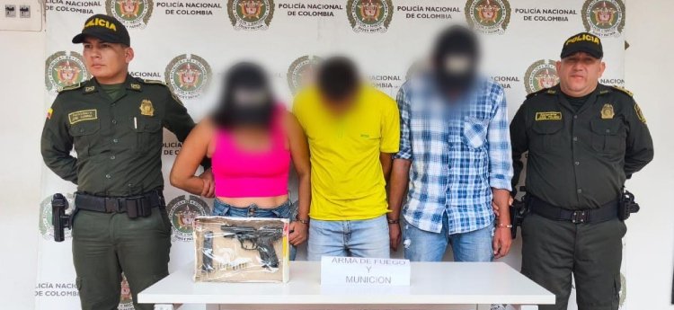 Por realizar varios disparos al aire, tres personas fueron detenidas en Chaparral
