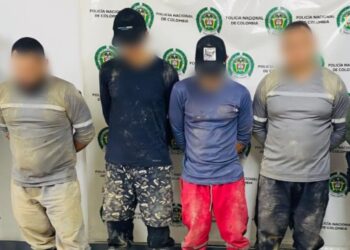Cuatro capturados en mina ilegal en zona rural de Ibagué