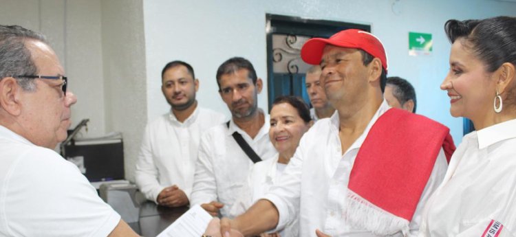 Gentil Gómez ya es candidato a la Alcaldía de Melgar