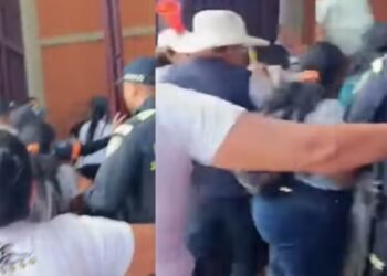 Personería de Ibagué acompaña a padres y niños afectados en enfrentamiento a la entrada del Estadio