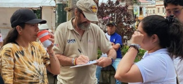 Descontento ciudadano en El Libano, ante inminente poda de árboles en el parque principal