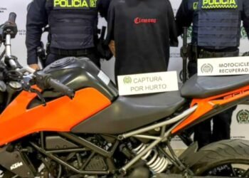 Autoridades capturaron a sujeto cuando intentaba hurtar una moto en Mirolindo